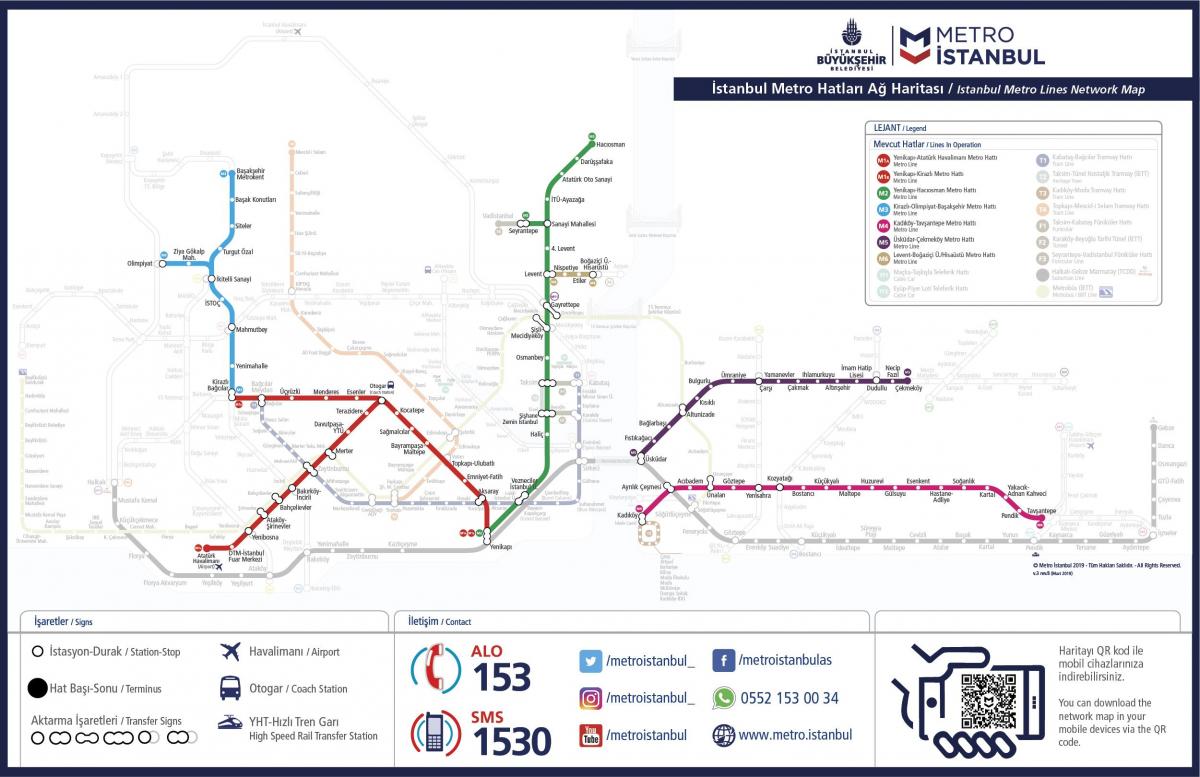 metrobus istanbul mappa