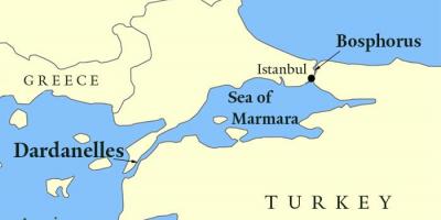 Bosforo, istanbul mappa