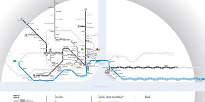 Marmaray mappa della metropolitana