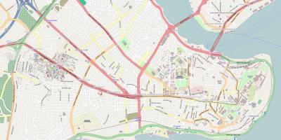 Mappa del quartiere fatih di istanbul